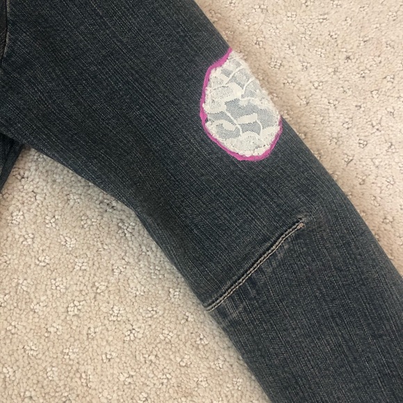 Angel Jeans Camouflage Denim Jacket With Detailing - Picture 11 of 16